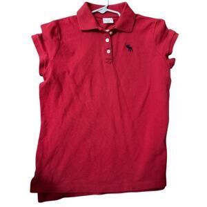 Abercrombie Kids Red Polo Size 11/12